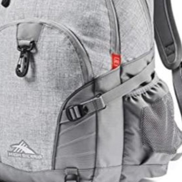 NWT High Sierra Backpack Waterproof School Hike Laptop Books Travel Silver Gray - Picture 7 of 11